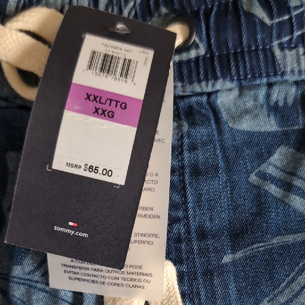 Tommy Hilfiger Blue Mens Shorts